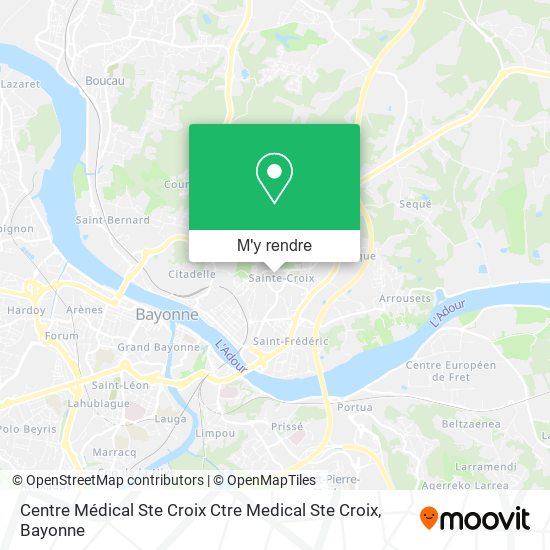 Centre Médical Ste Croix Ctre Medical Ste Croix plan