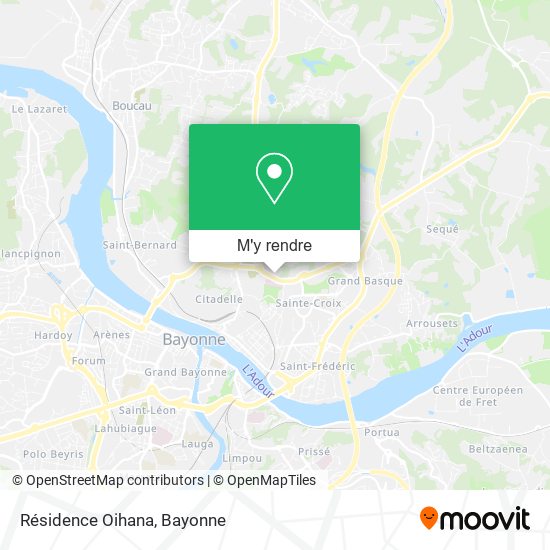 Résidence Oihana plan