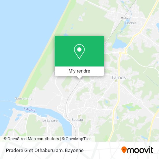 Pradere G et Othaburu am plan