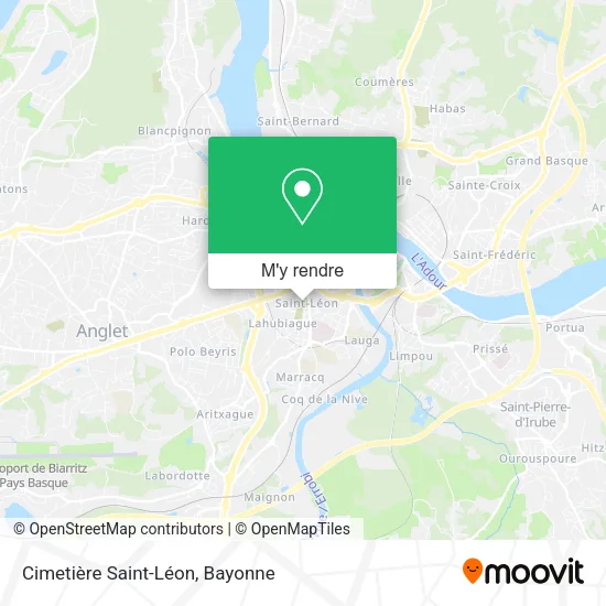 Cimetière Saint-Léon plan