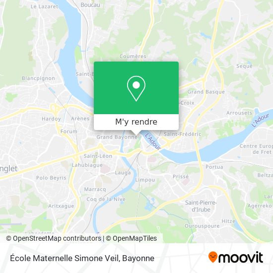 École Maternelle Simone Veil plan