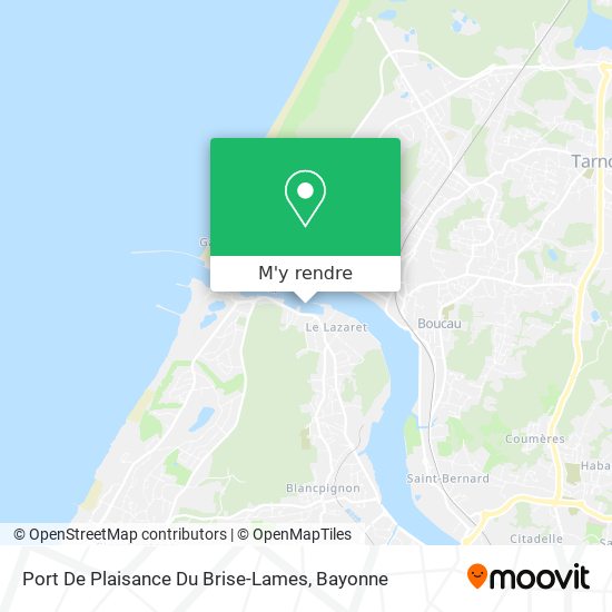 Port De Plaisance Du Brise-Lames plan