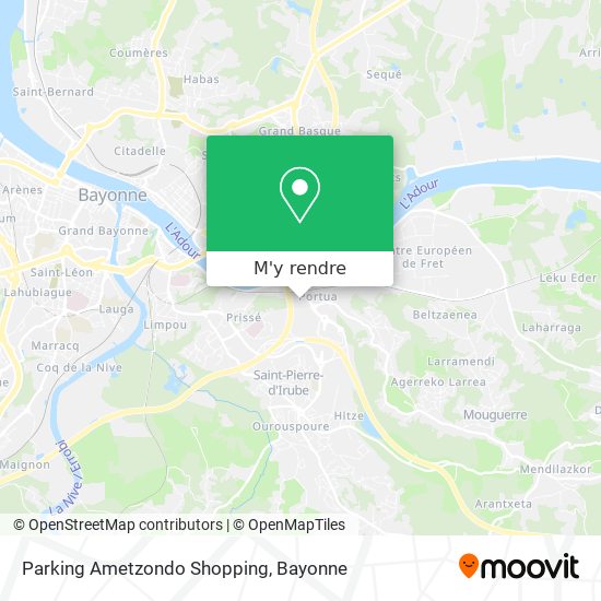 Parking Ametzondo Shopping plan