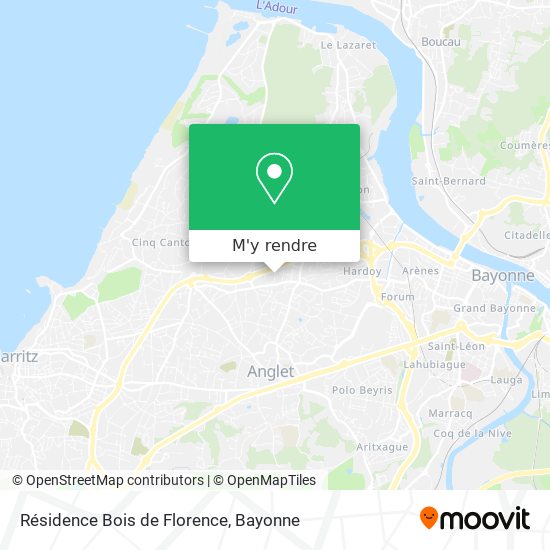 Résidence Bois de Florence plan