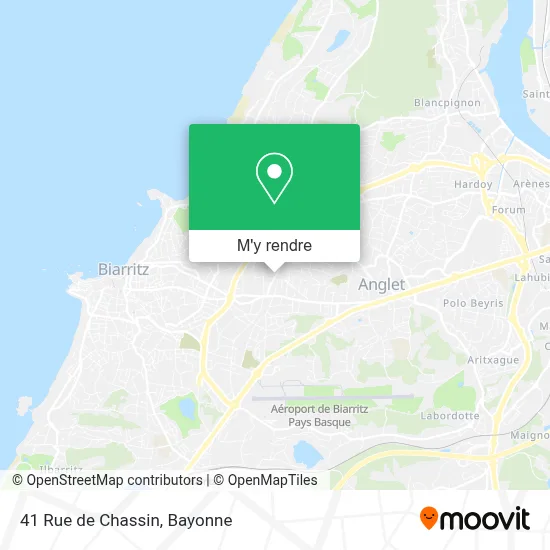 41 Rue de Chassin plan