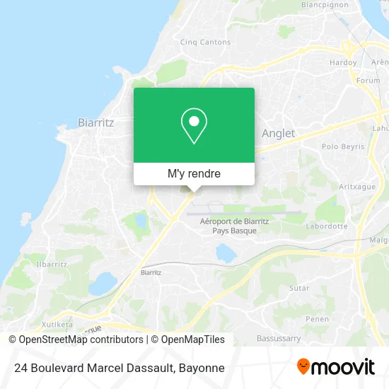 24 Boulevard Marcel Dassault plan