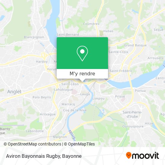 Aviron Bayonnais Rugby plan