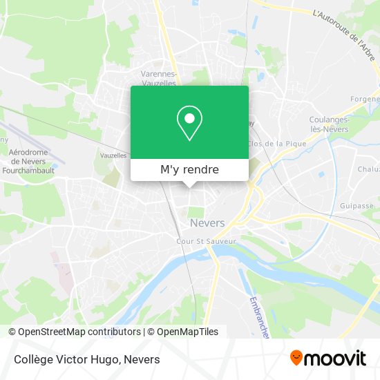 Collège Victor Hugo plan