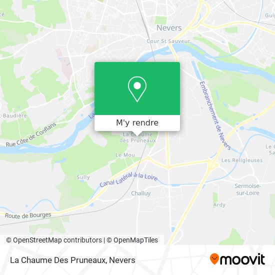 La Chaume Des Pruneaux plan