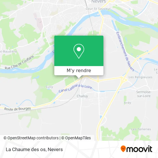 La Chaume des os plan