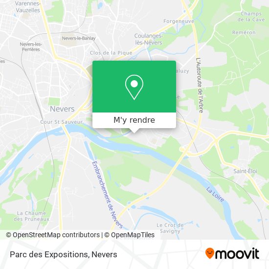 Parc des Expositions plan