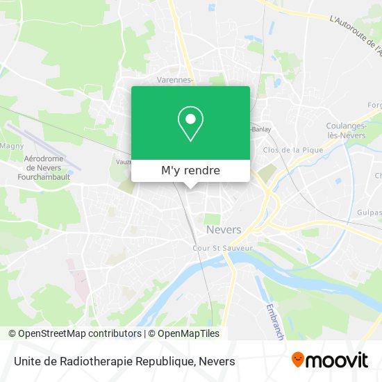 Unite de Radiotherapie Republique plan
