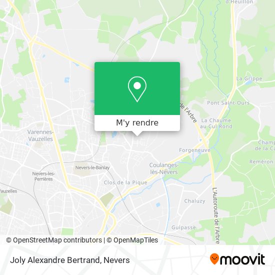 Joly Alexandre Bertrand plan