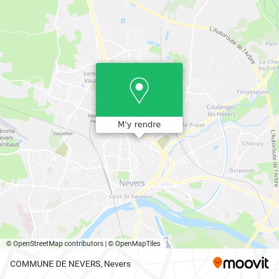 COMMUNE DE NEVERS plan