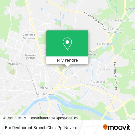 Bar Restaurant Brunch Chez Pp plan
