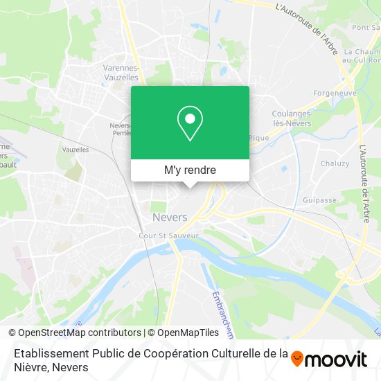 Etablissement Public de Coopération Culturelle de la Nièvre plan