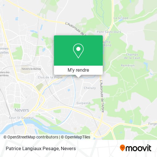 Patrice Langiaux Pesage plan