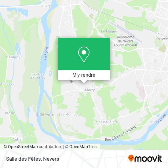 Salle des Fêtes plan