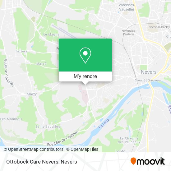 Ottobock Care Nevers plan