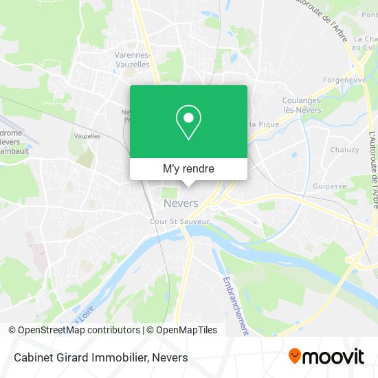 Cabinet Girard Immobilier plan