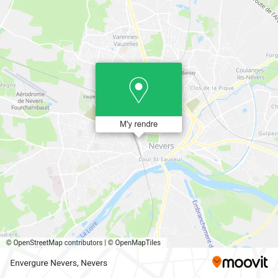 Envergure Nevers plan