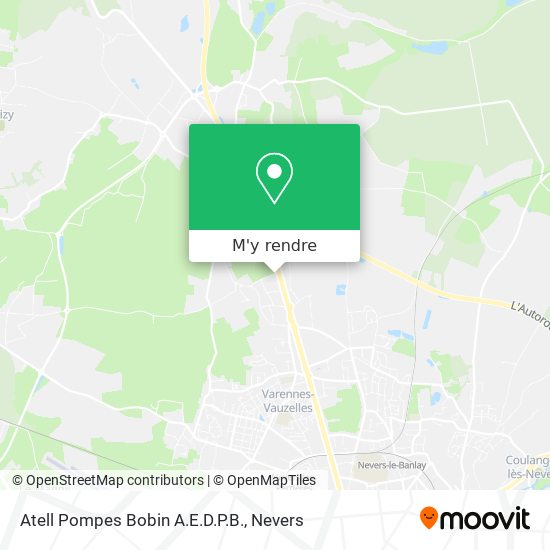 Atell Pompes Bobin A.E.D.P.B. plan