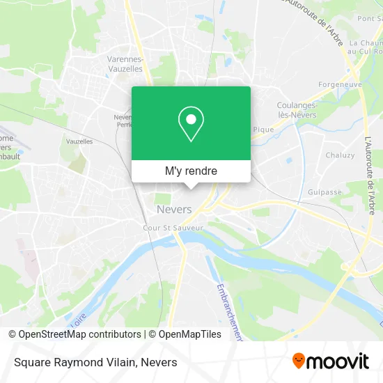 Square Raymond Vilain plan