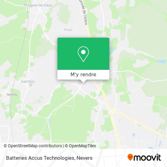 Batteries Accus Technologies plan