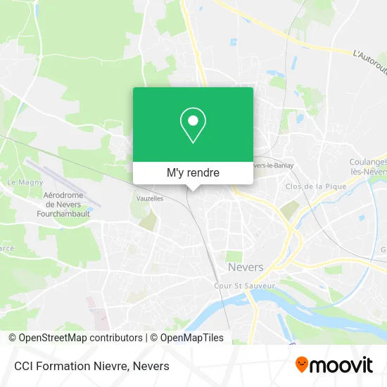 CCI Formation Nievre plan