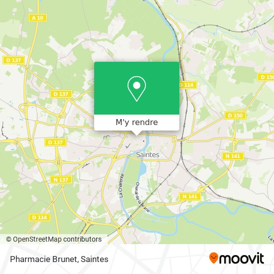 Pharmacie Brunet plan