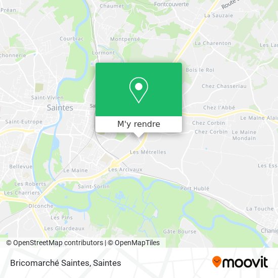 Bricomarché Saintes plan