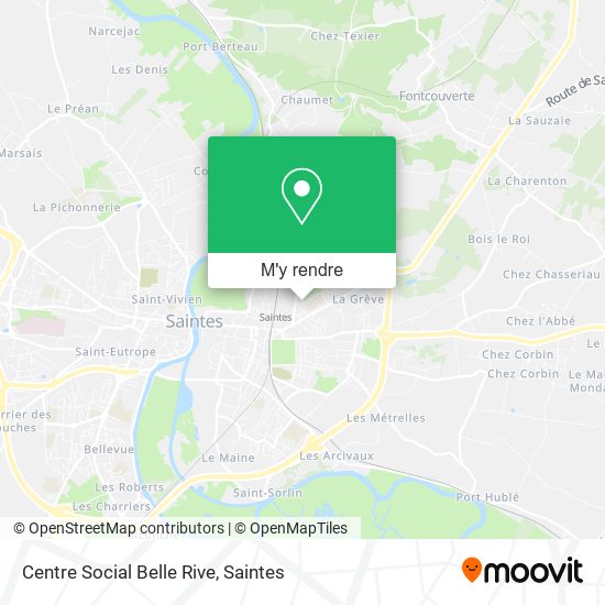 Centre Social Belle Rive plan