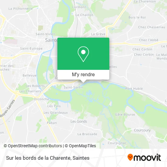 Sur les bords de la Charente plan