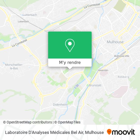 Laboratoire D'Analyses Médicales Bel Air plan