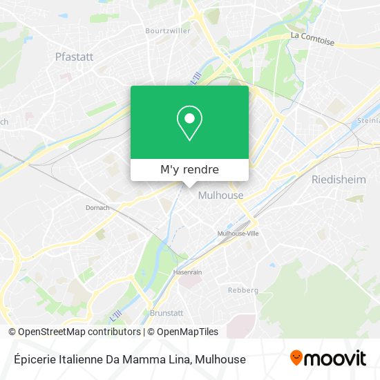 Épicerie Italienne Da Mamma Lina plan
