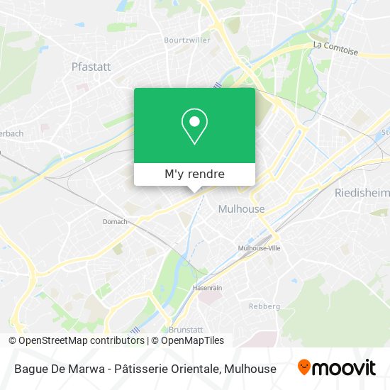 Bague De Marwa - Pâtisserie Orientale plan