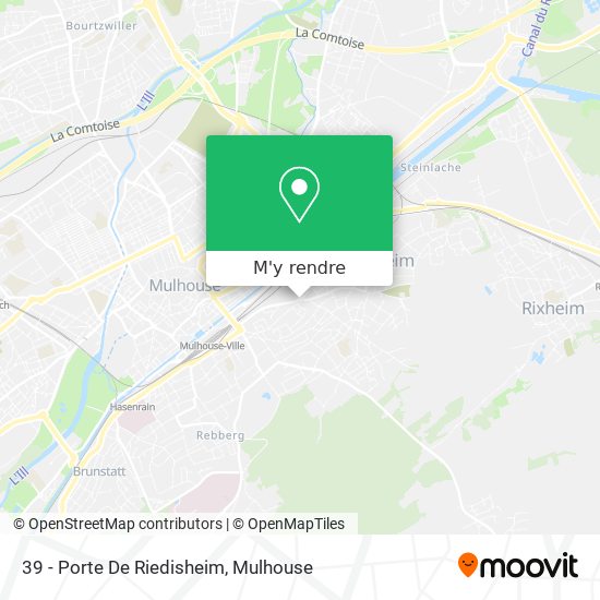 39 - Porte De Riedisheim plan