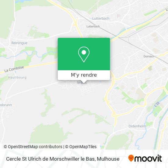 Cercle St Ulrich de Morschwiller le Bas plan