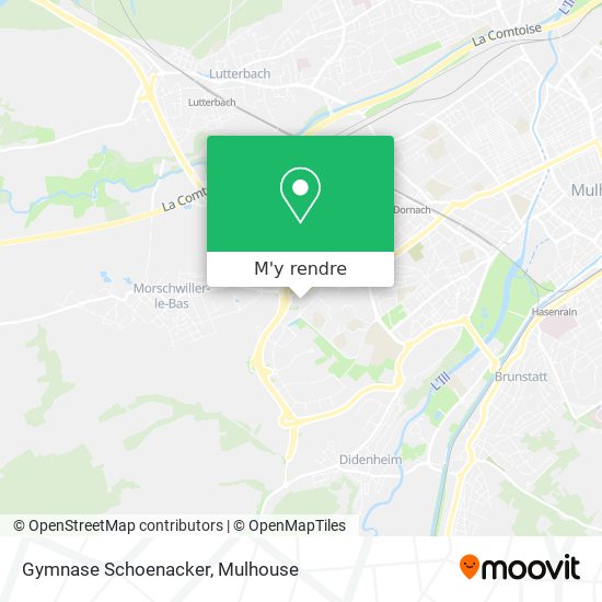 Gymnase Schoenacker plan