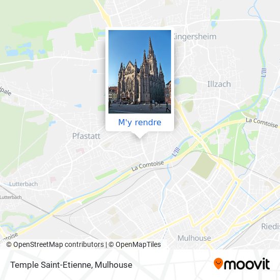 Temple Saint-Etienne plan