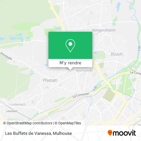 Les Buffets de Vanessa plan