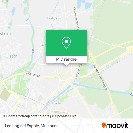 Les Logis d'Espale plan