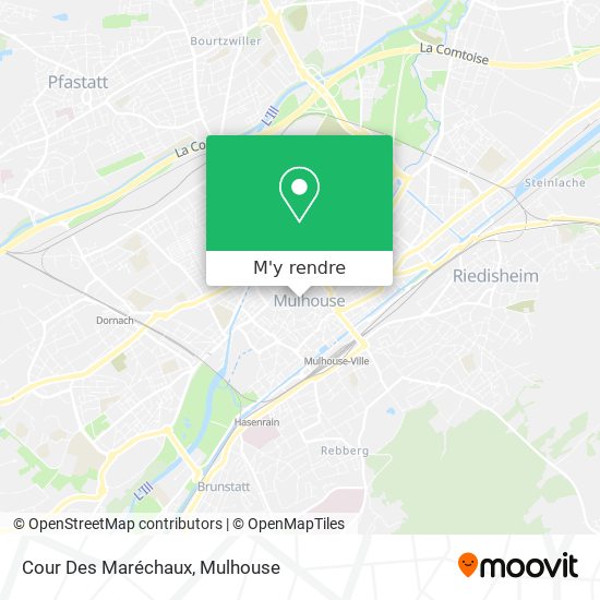 Cour Des Maréchaux plan