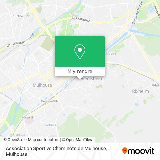 Association Sportive Cheminots de Mulhouse plan