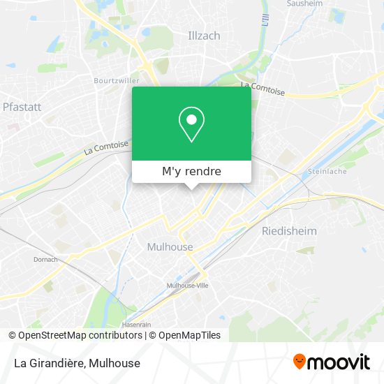 La Girandière plan