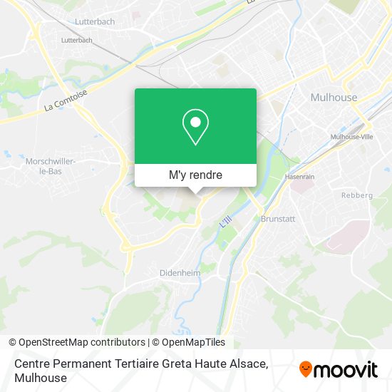 Centre Permanent Tertiaire Greta Haute Alsace plan