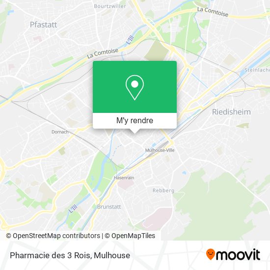 Pharmacie des 3 Rois plan