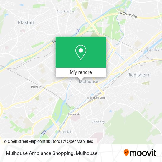 Mulhouse Ambiance Shopping plan