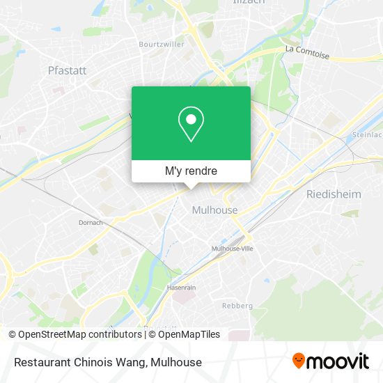 Restaurant Chinois Wang plan