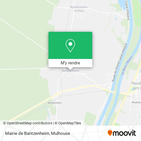 Mairie de Bantzenheim plan